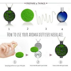 WickedWondersVIPBling.com Jewelry - Necklace - Aroma Diffuser Baby Love WickedWondersVIPBling.com Jewelry - Necklace - Aroma Diffuser Baby Love